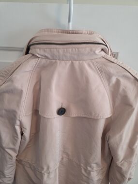 BCBGMaxAzria Soft Blush Trench Coat